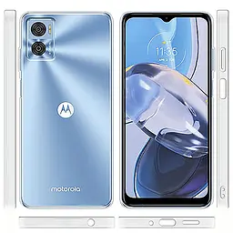 Силіконовий чохол BeCover для Motorola Moto E22/E22i Transparancy (709296) - мініатюра 2
