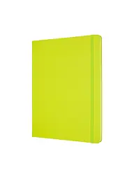 Записник Moleskine Classic великий, Нелінований Лимонний Зелений (QP092C2) - мініатюра 2