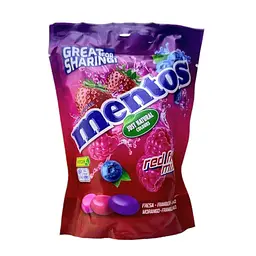 Драже жувальне Mentos Red Fruit Mix Ягідний мікс 160 г