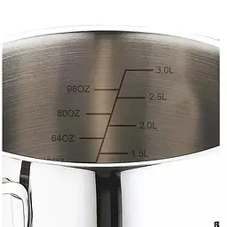Набір каструль Bergner Classic 6 предметів (BG-6284) - мініатюра 3