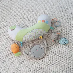 М'яка подушка розвивальна Ingenuity Cozy Prop Sylvi з іграшками (17328) - мініатюра 3