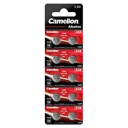 Батарейка Camelion AG8 / LR55 / LE1120 / 391 Alkaline x 10 (AG8-BP10)