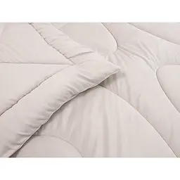 Ковдра Руно - Soft Pearl велюр всесезонна бежева полуторна 140x205 см 300 гр/м2 (22788) - мініатюра 4