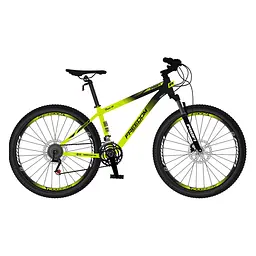 Велосипед PROFI FREEDOM 26", алюмінієва рама 13", 21 швидкість, лайм (FD-2601)