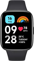 Смарт-годинник Redmi Watch 3 Active Black BHR7266GL