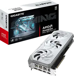 Відеокарта AMD Radeon RX 9070 XT 16GB Gigabyte Gaming OC Ice (GV-R907XGAMINGOCICE-16GD)