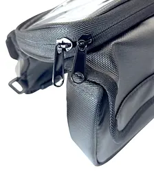 Велосумка на раму West Biking YP0707322 1,4 л для смартфона 7.2" 18х15х14 см чорний (G0001974) - мініатюра 5