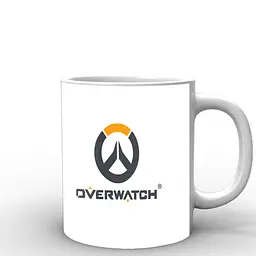Кухоль GeekLand Overwatch Овервотч лого OW.02.007 330 мл білий - мініатюра 3