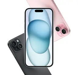 Смартфон Apple iPhone 15 128GB Black (MTP03) - мініатюра 4