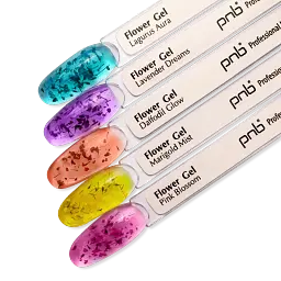 Квітковий гель PNB UV/LED Flower Gel Lagurus Aura 5 мл - мініатюра 5