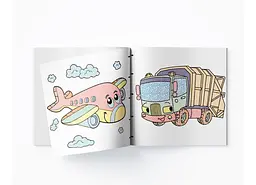 Книга Найкраща водяна розмальовка. Транспорт 1053 Різнокольоровий shop (9789669871053) - мініатюра 4