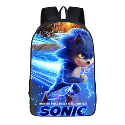 Рюкзак для школярів із принтом Супер Сонік Super Sonic - мініатюра 2