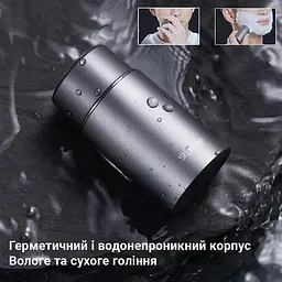 Електробритва ShowSee F101-GY сірий - мініатюра 8