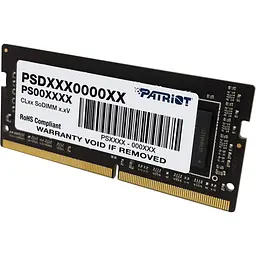 Модуль пам'яті SO-DIMM DDR4 Patriot Signature Line 8 ГБ 3200 МГц (PSD48G320081S) [175579] - мініатюра 3