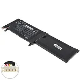 Акумулятор для ноутбука Asus C41N1716 (ROG Strix GL703GM, GL703GS) 15.4V 4940 mAh 76Wh Black (0B200-02770000) - мініатюра 2