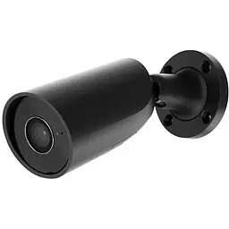 IP-камера Ajax дротова BulletCam 5 Мп 4мм PoE True WDR IP 65 ІЧ 35м аудіо кут огляду 75° до 85° вулична чорна