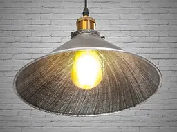 Світильник підвісний E27 Diasha 6855-300-BK-SV Loft 107 см, 1 лампа, метал, регулювання висоти, сучасний стиль, IP20 - мініатюра 3