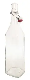 Пляшка EverGlass Homemade квадратна 0.5 л. з бугельним замком. - мініатюра 2