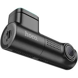 Відеореєстратор Hoco Driving recorder DV1 з Wi-Fi 1080p чорний - мініатюра 4