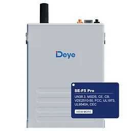 Акумуляторна батарея Deye SE-F5Pro-L 51.2V 100Ah - мініатюра 2