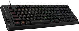 Клавіатура HyperX Alloy Origins EVE 1800 99key Red USB-A EN/UA RGB Black (B7JE0AA) - мініатюра 3