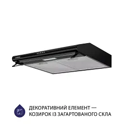 Витяжка плоска Minola HPL 615 BL - мініатюра 4