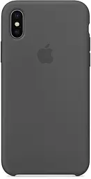 Чохол-накладка TOTO Silicone Case Apple iPhone X/XS Dark Grey