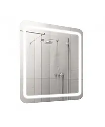 Дзеркало Мойдодир Палермо 70x80/80x70 з LED-підсвіткою