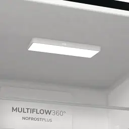 Холодильник Gorenje NRK619EABXL4 з нижн. мороз. камерою 185х60х60 см 2 дв. Х 204 л М 96 л A+ NoFrost Plus Fresh zone чорний - мініатюра 10