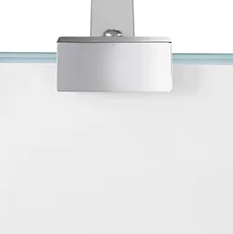 Душова перегородка Qtap Walk-In Standard CRM209.C8 90х200 см, скло Clear 8 мм, покриття CalcLess - мініатюра 3