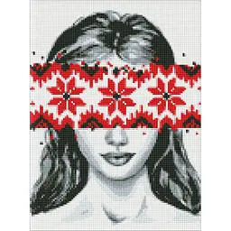 Алмазна мозаїка Оберіг ©alina.slobodian.art Ідейка AMC7667 без підрамника 30х40 см
