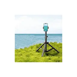 Штатив RTAKO ZJ-ZB01 55CM Matte Finish Carbon Steel Tripod Black (6930539528246) - мініатюра 4