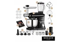 Кухонний комбайн Mozano 5в1 Kitchen Assistent 2300 Вт + насадка для виготвлення пасти - мініатюра 3