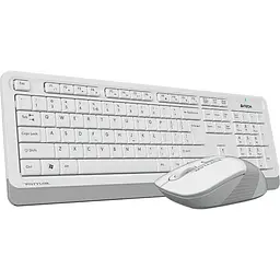 Бездротовий комплект (клавіатура + миша) A4Tech F1110 Fstyler Wireless White (FG1010 (White)) - мініатюра 2