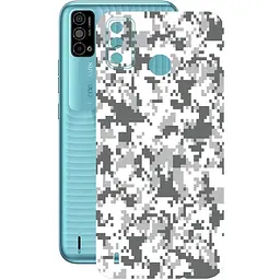 Защитная пленка StatusSKIN для Tecno Spark Go 2021 Корпус Винил Пиксель 3