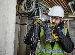 Перфоратор акумуляторний безщітковий DeWALT SDS-Plus з АКБ та ЗП DCH274P2T - мініатюра 4