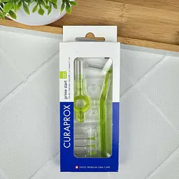 Набір міжзубних йоржиків Curaprox Prime Start CPS 011 (5 шт + 2 тримача), 1 уп