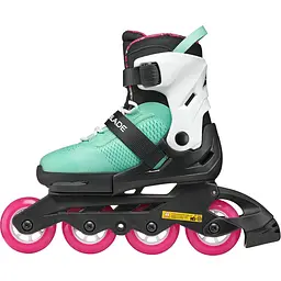 Ролики дитячі Rollerblade Microblade XT 33-36,5 Чорний-Блакитний - мініатюра 3