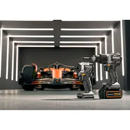 Набір DeWalt McLaren F1 TEAM LIMITED EDITION 18В XR дриль-шурупокрут DCD85 шурупокрут акумуляторний DCF85 акб 2х5А·год ЗП кейс 6.5кг - мініатюра 4