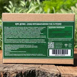 Курс Лісовик Детокс Чага Трійчатка та Лисичка на 1 місяць 180 капсул - мініатюра 3