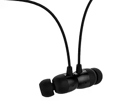 Бездротова Bluetooth стерео гарнітура Remax RB-S17 вакуумна Black - мініатюра 2