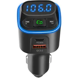 FM модулятор Gelius Tune GP-FMT051 (PD/QC) 36 Watt Black (GP-FMT051) - мініатюра 4