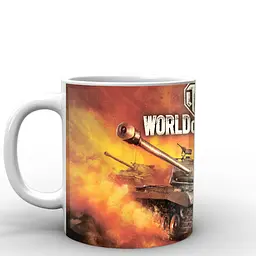 Кухоль GeekLand World of Tanks постер WT.02.012 330 мл білий - мініатюра 3