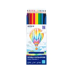 Олівці кольорові Kite Classic 12 кольорів (K-051) - мініатюра 4