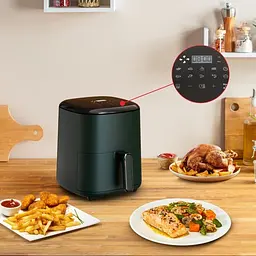 Мультипіч Tefal Easy Fry Max 1500 Вт темно-зелена (EY245310) - мініатюра 7