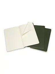 Записник Moleskine Cahier середній, Нелінований Зелений (CH018K15) - мініатюра 3