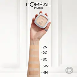 Компактна пудра для обличчя L'Oreal Paris True Match Super-Blendable Perfecting Powder Hyaluronic Acid відтінок 2N 9 г - мініатюра 3