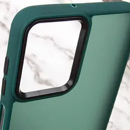 Чохол TPU+PC Lyon Frosted для Motorola Moto E13 Green - мініатюра 5