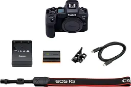 Бездзеркальний фотоапарат Canon EOS R5 Body (4147C027) UA [87949] - мініатюра 5