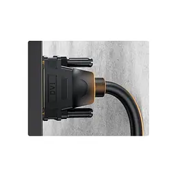 Кабель мультимедійний DVI M to DVI M 2.0m 24+1pin DV101 black Ugreen (11604) - мініатюра 4